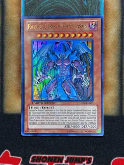 Yugioh Raviel, Lord Of Phantasms LC02-EN003 Ultra Rare Limited Edition LP - Image 1