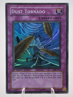 Yu-Gi-Oh! TCG Dust Tornado Pharaoh's Servant PSV-011 1st Edition Super Rare Holo - Image 1