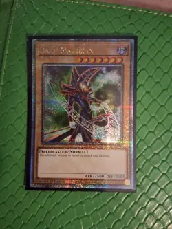 Yugioh! 1x Dark Magician (7th artwork) RA04-EN106 Quarter Century Secret Rare NM - Image 1