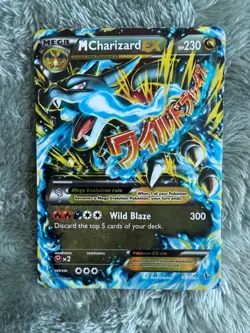 Pokemon TCG Mega M Charizard EX Flashfire Holo Ultra Rare Card 69/106 XY - Image 1
