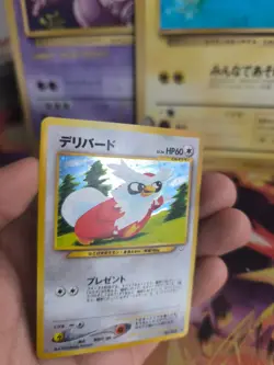 Pokemon Karte Card Delibird Botogel Neo Revelation 2000 Holo Wotc japanese Exc- - Image 5