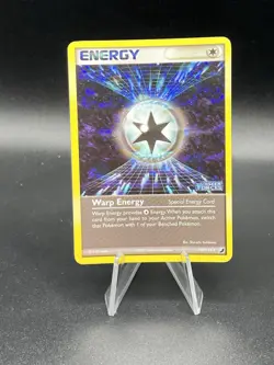 Pokemon Card - Warp Energy Unseen Forces 100/115 Reverse Holo Stamped LP AR3 - Image 1