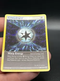 Pokemon Card - Warp Energy Unseen Forces 100/115 Reverse Holo Stamped LP AR3 - Image 3