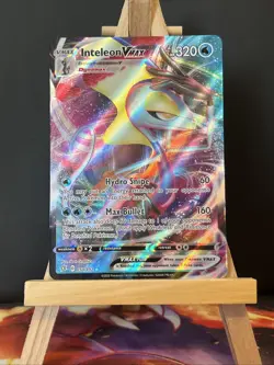 Inteleon VMAX Holo Pokemon Card 050/192 Rebel Clash Series - Image 1