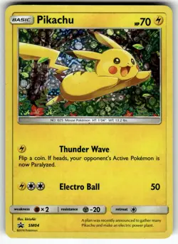 Pikachu - (General Mills) SM04 Miscellaneous Cards & Products LP Pokemon Card TC - Image 1