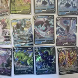 Pokemon Card Lot 25 Official TCG Cards Ultra Rare Included EX GX V VMAX FULL ART - Image 4