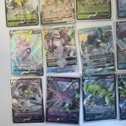 Pokemon Card Lot 25 Official TCG Cards Ultra Rare Included EX GX V VMAX FULL ART - Image 5