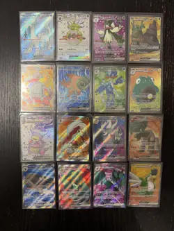 Pokemon TCG Paldea Evolved Full Art | 16 Card Lot NM | Lot #13 - Image 1