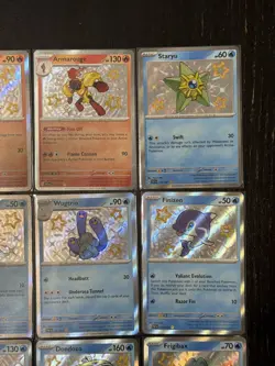 Pokemon TCG Paldean Fates Fire/Water Baby Shiny | 14 Card Lot NM | Lot #2 - Image 3