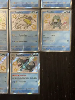 Pokemon TCG Paldean Fates Fire/Water Baby Shiny | 14 Card Lot NM | Lot #2 - Image 5