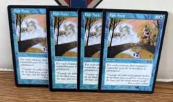 X4 FADE AWAY - MTG Magic the Gathering Card - Exodus - Common - Image 1