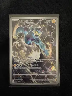 Pokemon TCG Thundurus 209 Pokemon Center Promo Card - Image 1