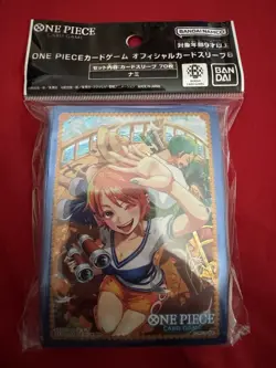 ONE PIECE Card Game - Nami Official Sleeves Bandai (70x Sleeves) - Image 1
