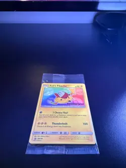 Sealed Ash's Pikachu SM108 Sun & Moon Black Star Promo I Choose You Pokemon card - Image 3