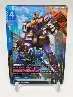 Gundam Card Game - Psycho Gundam - Dual Impact - GD02-001 LR - NM - Image 1