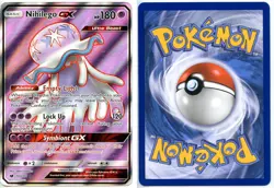 Nihilego GX - 103/111 - Pokemon Crimson Invasion Sun & Moon Full Art Card MINT!! - Image 1