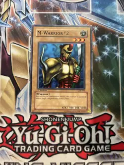 Yugioh Card M-Warrior #2 LOB-077 ORIGINAL PRINT 1st Edition - HP - Image 1