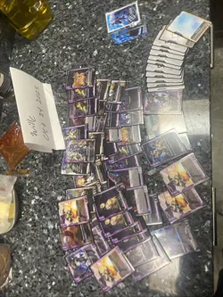 Gundam Card Game Used ST-05 Iron Bloom Structure Deck Sleeves Included No Promo - Image 1