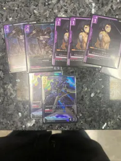 Gundam Card Game Used ST-05 Iron Bloom Structure Deck Sleeves Included No Promo - Image 2