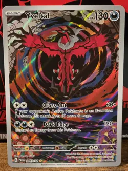 Yveltal 205/182 Scarlet & Violet Paradox Rift Pokemon TCG Card NM Condition - Image 1