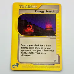 Energy Search 153/165 Expedition Base Set Vintage WOTC Pokemon Card Mint - NM - Image 1