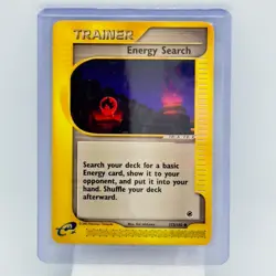Energy Search 153/165 Expedition Base Set Vintage WOTC Pokemon Card Mint - NM - Image 3
