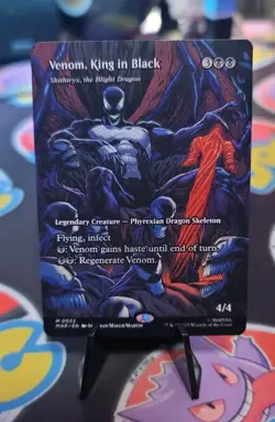 Venom, King in Black - Skithiryx, the Blight Dragon (Borderless) Marvel Universe - Image 1