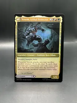 Eddie Brock Venom, Lethal Protector | #0055 | Mythic | NM | MTG | Foil - Image 1