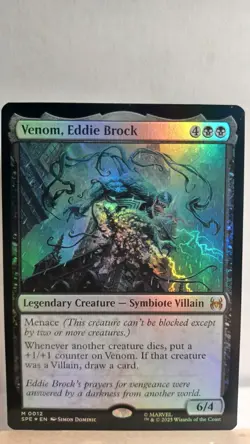 Venom, Eddie Brock Foil Mythic [NM] - MTG SPE - Image 1