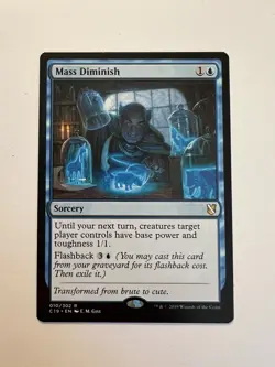 Mass Diminish - MTG Commander 2019 - NM - Image 1