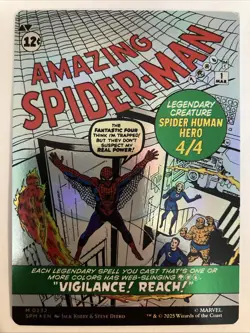 Peter Parker (0232) (Borderless) Marvel's Spider-Man Foil - Image 2