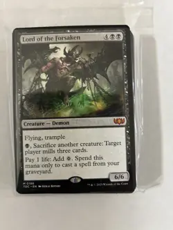 NM Lord of the Forsaken, MTG, Tarkir Dragonstorm, Magic the Gathering, 186 - Image 1
