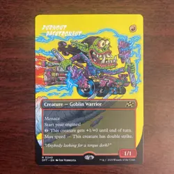 Burnout Bashtronaut - Extended Art DFT NM MTG - Image 1