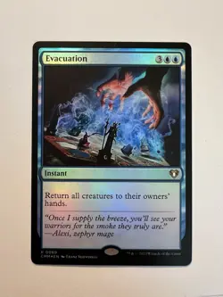 Evacuation - FOIL - MTG Commander Masters - NM - Image 1