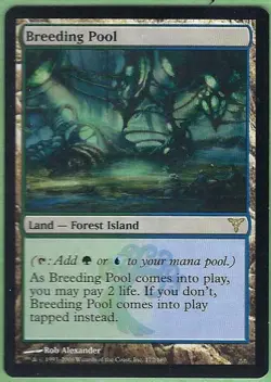 MTG Magic the Gathering - Breeding Pool Dissension -NM - Image 1