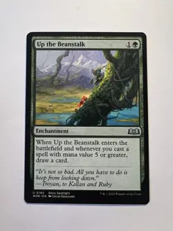 Up the Beanstalk - MTG Wilds of Eldraine - NM - Image 1