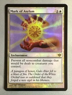 MTG / Mark of Asylum / CON / #10 / FOIL / Rare / NM - Image 1