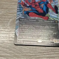 Magic the Gathering Spectacular Spider-Man Borderless Textured Foil 0240 Marvel - Image 2