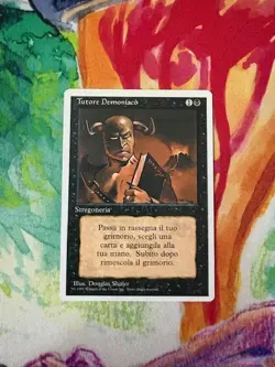 Demonic Tutor / Tutore Demoniaco FWB Ita MAGIC THE GATHERING MTG - Image 1