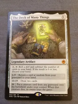 The Deck of Many Things [Dungeons & Dragons: Adventures in the Forgotten Realms] - Image 1