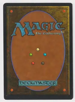 Gold Signed Hymn to Tourach MP Fallen Empires Artist Liz Danforth 1994 MTG Magic - Image 2