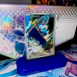 Pokemon TCG Oshawott 105/086 Sv: White Flare Illustration Rare Holo, NM - Image 3