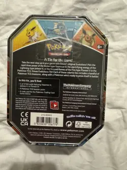 Pokemon Eevee Evolutions Tin - Flareon V / factory sealed - Image 3