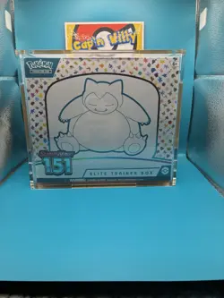 Pokemon TCG - Scarlet & Violet 151 Elite Trainer Box (Sealed) W/ Acrylic Case 820650853159 - Image 1