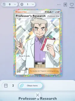Presale: (EN) Professor Research (Oak) PTCGP - Pokemon TCG Pocket - Image 1