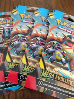 🔥BRAND NEW 🔥 Pokemon TCG: Mega Evolutions x 10 Sleeved Booster Blister Packs - Image 4