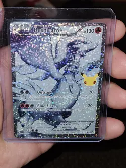 Pokemon Reshiram 113/114 Celebrations: Classic Collection Holo - Image 1
