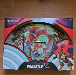 Pokemon Orbeetle V Box w/ Cosmic Eclipse & Evolving Skies - New & Factory Sealed 820650807459 - Image 1