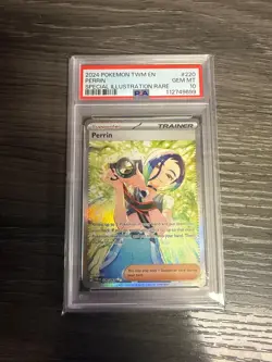 Pokemon Perrin 220 PSA 10 GEM MINT - Image 1