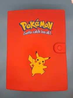 Pokemon TCG Vintage Pikachu Binder Stuffed With Near Mint Rares And Holo Rares - Image 1